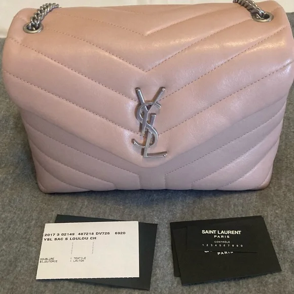 Saint Laurent LouLou small pink - Picture 1 of 16